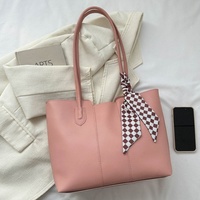 Sac fourre-tout grande capacité pour femme, style coréen, pour les trajets quotidiens, sac à bandoulière texturé, collection Printemps-Été