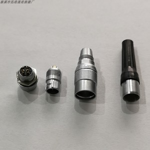 Connecteurs circulaires YC8 Aviation Plug à broches mâles de 8 mm, connecteurs push-pull à 2, 3, 4, 5, 6, 7 broches - Product Image 3