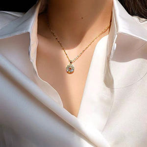 Kişiselleştirilmiş gravür özelleştirmek <span class=keywords><strong>10k</strong></span> altın adı Bar kolye kare 3D Bar özel ad kolye - Product Image 4