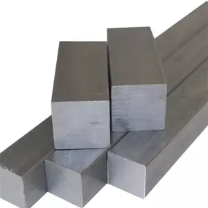 Barra plana de acero cuadrada rectangular inoxidable laminada en caliente Distribuidores de 1/16 pulgadas con orificios para tornillos de borde redondo
