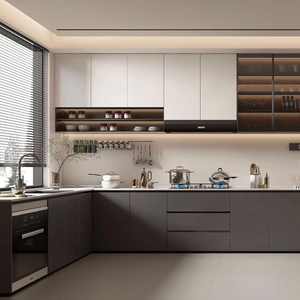 Qualité supérieure : Armoires en bois massif multicouches, directement de l'usine, personnalisées pour votre cuisine intégrée - Product Image 1