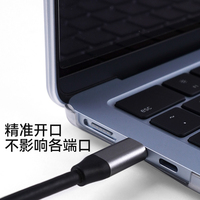 Étui de tablette haut de gamme pour MacBook Air 13,6 pouces modèles M1/M2/M3/M4, en plastique PC, anti-traces de doigts, texture mate, ultra-fin