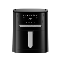 Nouvelle Friteuse à Air Électrique Moderne Classique 8,5 L en Plastique, Grande Capacité Carrée, Sans Contact, pour Usage Domestique, Modèle International