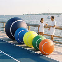 Sphère gonflable en PVC réaliste, sur mesure, en gros, OEM, géante, durable, imperméable, avec photo par sublimation, pour réplique sportive, pour l'ouverture de centre commercial