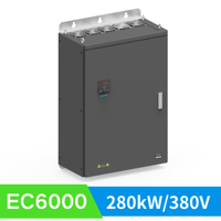 Variador de Frecuencia EC6000 Trifásico 380V 280kW, Inversor de Frecuencia AC, VSD, VFD