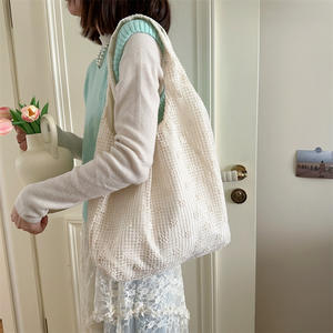 Estilo coreano INS moda <span class=keywords><strong>de</strong></span> verano Chaleco <span class=keywords><strong>de</strong></span> encaje <span class=keywords><strong>Shopper</strong></span> bolsa <span class=keywords><strong>de</strong></span> comestibles bordado Floral Daisy Fairy bolso <span class=keywords><strong>de</strong></span> hombro <span class=keywords><strong>de</strong></span> tul <span class=keywords><strong>de</strong></span> doble cara - Product Image 1