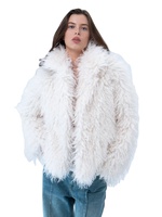 Manteau en fausse fourrure pour femme, élégant, décontracté, en peluche, chaud, écologique, à manches longues, pour l'hiver