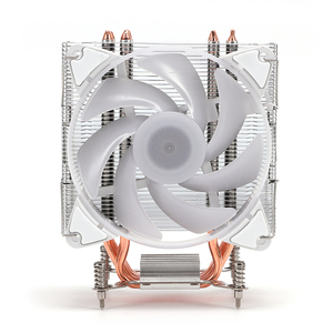 Nuevo Disipador de Calor de Aluminio con 4 Tubos de Calor, Enfriador de CPU con Ventilador de Rodamiento Fluido PWM, Bajo Ruido y Alto Flujo de Aire para PC Gaming de Alto Rendimiento - Product Image 2