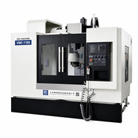 Centre d'usinage vertical haute précision VMC1160, machine de fraisage CNC à 3 axes haute vitesse pour pièces métalliques