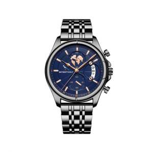 Relojes Mecánicos Cronógrafo para Hombre, Reloj de Lujo Automático de Acero Inoxidable, Resistente al Agua, con Calendario - Product Image 1