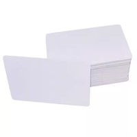 Impreso personalizado 13,56 Mhz PVC Smart RFID Card Mini Tag Jcop Java Tarjeta en blanco para pago Control DE ACCESO NFC Comunicación 134,2 KHz