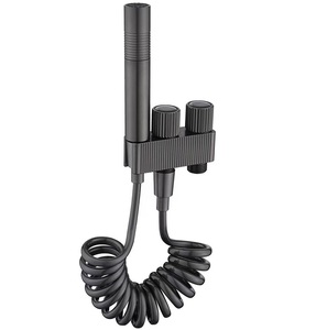 Press Button Round Shape Aluminum Shower Single <strong>Shattaf</strong> <strong>Bathroom</strong> Accessories Spray Bidet - Product Image 1