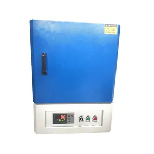 Laboratorium/Industri Suhu Tinggi Perlakuan Panas Dapat Diprogram Muffle Oven/Kiln/Tungku untuk Keramik/Logam 1200 Derajat