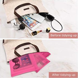 Make up Bag Organizer Fashion Designer PVC Cosmetic Makeup Pouch - Product Image 4