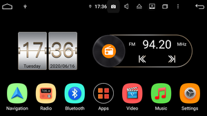 KLYDE วิทยุติดรถยนต์ Android 10,<span class=keywords><strong>2</strong></span> + 32G/4 + 32G 9นิ้วทัชสกรีนเครื่องเล่นวิดีโอเสียงสำหรับ <span class=keywords><strong>Hyundai</strong></span> <span class=keywords><strong>Ioniq</strong></span> 2016-2020พร้อม DSP CCAP - Product Image 2