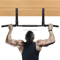Barre de traction murale en fonte antidérapante pour salle de sport à domicile, entraînement du haut du corps à la porte avec crochet d'entraînement pour sac de frappe
