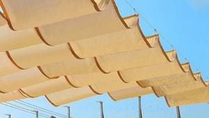 Personalizzare il parasole in HDPE rete anti-uv parasole a onda telescopica vela <span class=keywords><strong>per</strong></span> balcone piante in vaso copertura rete <span class=keywords><strong>per</strong></span> piscina solo rete - Product Image 6