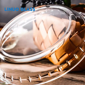 Plato y Bandeja para Tartas de Vidrio de Borosilicato de Alta Resistencia al Calor de 7, 8 y 9 Pulgadas con Asas, Apto para Horno/Microondas, Ecológico - Product Image 6