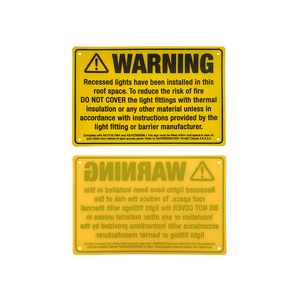 لافتات تحذير مطبوعة حسب الطلب لمناطق البناء: لافتات تحذير السلامة - Product Image 3