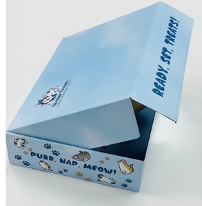 Boîte postale imprimée double face avec revêtement mat et autocollant pour les cosmétiques, <span class=keywords><strong>l</strong></span>'électronique et les commandes <span class=keywords><strong>en</strong></span> <span class=keywords><strong>ligne</strong></span> - Product Image 3