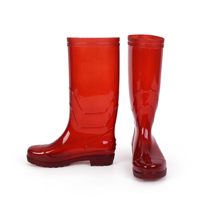 Bottes de sécurité d'extérieur imperméables pour hommes, chaussures de pluie, en Pvc, tactique - Product Image 4