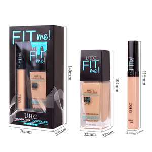 Hydratant blanchissant longue tenue 24H, correcteur liquide waterproof avec fond de teint, base de maquillage couvrante <span class=keywords><strong>pour</strong></span> femmes - Product Image 5