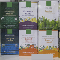 Teh Herbal Loubous Rasa Blueberry Segar 3g * 20 Sachet, Rasa Alami, Teh Sehat, Dikemas dalam Kotak