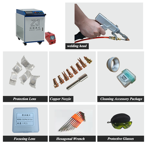 เครื่องเชื่อมเลเซอร์แบบ3-in-1, เครื่องทำน้ำเย็น1500W สำหรับ<span class=keywords><strong>ตู้</strong></span>และสแตนเลส - Product Image 5