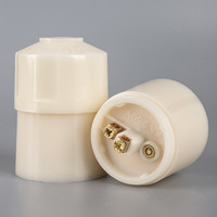 Portalámparas de baquelita LED E27 con tornillo colgante Color amarillo leche seguridad AC 165-265V para tapa médica y cubierta de zapatos