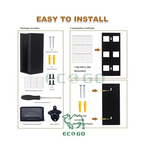 ECO GO-Porte refroidisseur de canette en bambou naturel 3 en 1 durable, ouvre-bouteille, manches de canette de bière, distributeur organisateur - Product Image 4