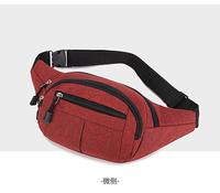 Nueva Bolsa Cruzada Unisex de Tela Oxford con 4 Cierres, Estilo Vintage para Negocios y Aire Libre - Diseño Nuevo y Económico, Porta Teléfono y Dinero
