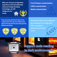 Lecteur de codes-barres EMT8050SC, module de lecture de codes QR, lecteur de codes-barres 2D RS232 pour la vérification des billets électroniques