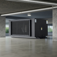 Déshumidificateur professionnel 480L à montage au plafond, sécheur d'air industriel à conduits pour gymnases, écoles, hôpitaux, centres commerciaux et magasins