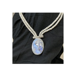 Accessoires de bijouterie fine Perle d'eau douce blanche Rambo pour collier faisant des perles disponibles dans un emballage personnalisé - Product Image 1