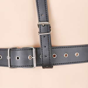 Arnés Corporal de Cuero Negro para Hombre, Estilo Bondage, Sexy, para Club Nocturno o Bar <span class=keywords><strong>Gay</strong></span> - Product Image 5