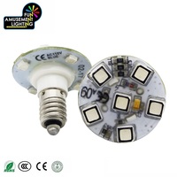 Imcute — lampe clignotante à LED, éclairage automatique, créoles 5050, 28mm, ac 24v, RGB, nouvelle marque