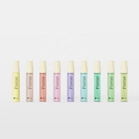 Botol Parfum Tester Sampel Ukuran Mini Saku Desain Warna-warni Kustom 2ml 2.5ml