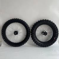 Kit de roues complet 21/18 pouces en aluminium 7116-T6 à 36 rayons, prêt pour pneus, pour Sur-Ron Ultra Bee Dirt Bike Supermoto, kit de mise à niveau tout-terrain