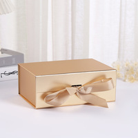 Cajas de regalo con cierre magnético de embalaje de papel rígido plegable de cartón de lujo con logotipo personalizado