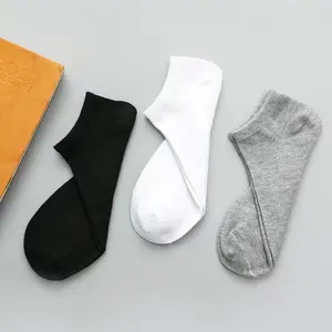 Wholesale custom logo the cheapest cotton ankle socks women men ankle socks