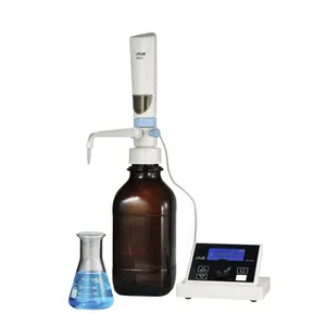 Elektronischer Flaschen spender Digitaler Flaschen verschluss spender dFlow ohne braune Reagenz flasche 0,01-99,99 ml Lab Kit Tool