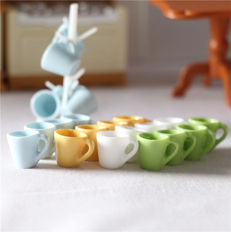 Mini Cup Set - Perfect for 1:12 Scale Dollhouse Decor