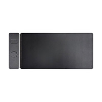 Nouveau tapis de souris à chargement rapide sans fil 15W tapis de table en cuir Extra Large avec support magnétique téléphone portable casque Logo cadeau