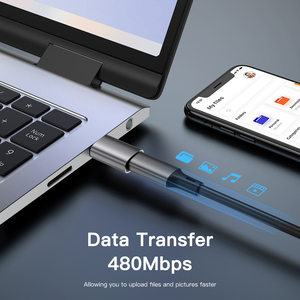 Uniean Bán Buôn USB OTG Micro Adapter 20W Loại C USB Nhanh Chóng Sạc Adapter Chuyển Đổi Cho <span class=keywords><strong>Iphone</strong></span> Android Để Macbook Pro - Product Image 4