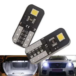 לבן בהיר 168 501 W5W Canbus T10 טריז הנורה 3030 Led 2 SMD עמילות רכב מנורת תא מטען אור 12V 6500K חניה מנורת נורות