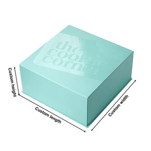 Caja de Regalo de Papel de Embalaje de Lujo con Impresión Completa Personalizada, Tapa y Base Plegables, Caja Plana - Product Image 5