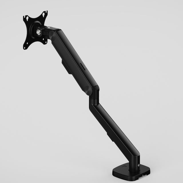 Vesa 13" 30" Screen Adjustable Single Arm Monitor Mount and Laptop Stand Desk Frameless Mount Bracket Support Holder