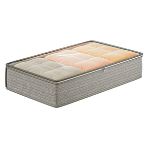 Boîte de rangement sous lit moderne et durable, pliable en tissu, type tiroir, pour couettes saisonnières et vêtements - Product Image 5