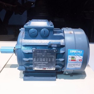 มอเตอร์เหล็กหล่อ M2BAX IE3 5.5kW 18.5KW 37KW 45KW 75KW 4 โพล B3 แบบติดตั้งบนขา  แบบปิดสนิท แรงดันต่ำ - Product Image 1