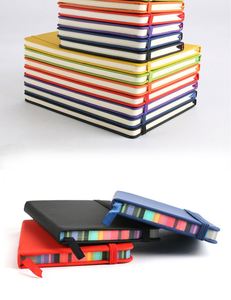 Recycled Promotional Business Diary Luxury Strap Custom Printed Organizer <b>A5</b> Pocket Journal Hardcover PU Leather <b>Notebook</b> - Product Image 5